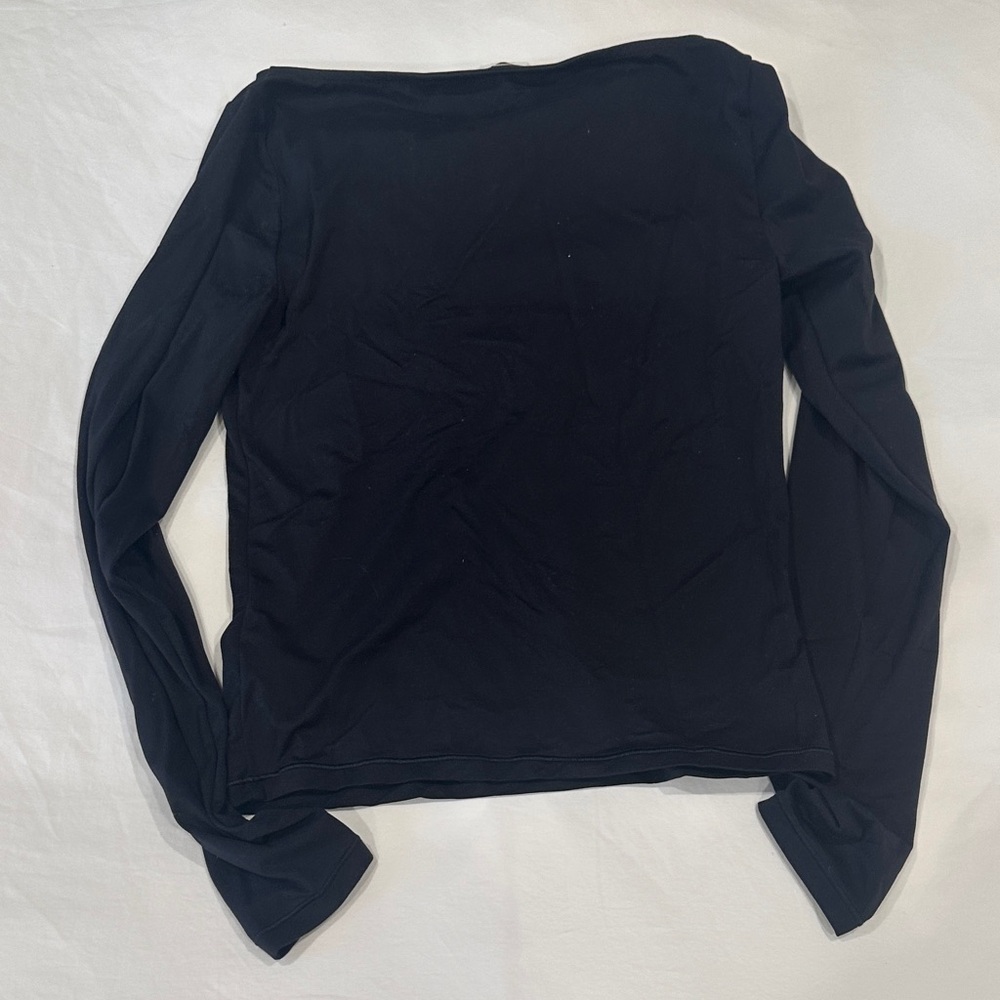 Wilfred Classic Black Long Sleeve Blouse - Picture 6 of 6